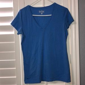 Lilly Pulitzer Blue V Neck